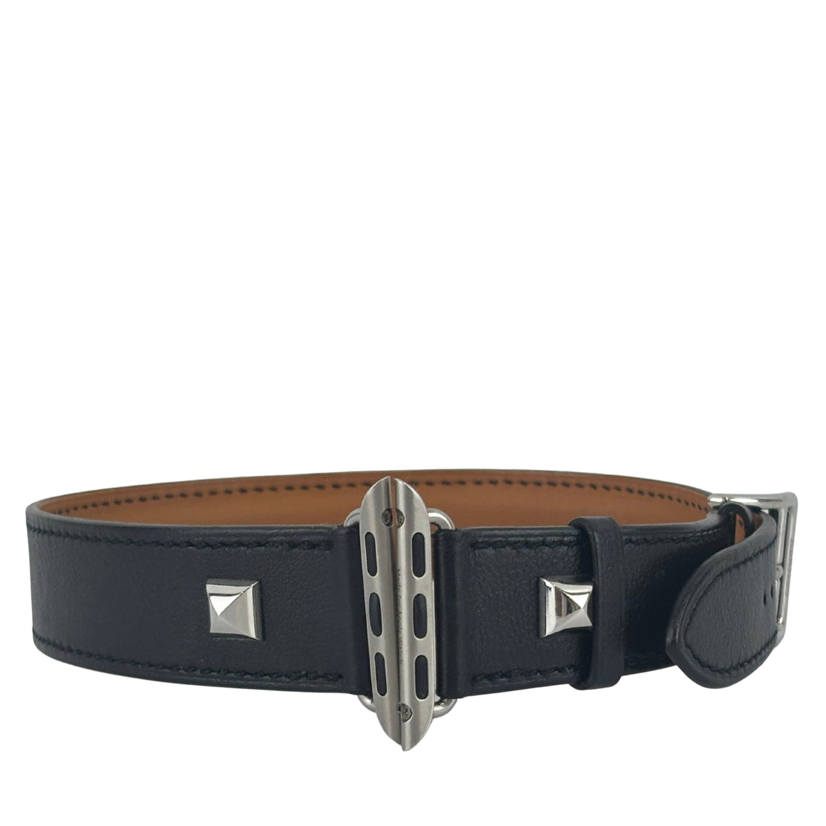 Medor Black Leather Apple Watch Strap 20mm