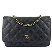 Wallet on Chain in Black Caviar GHW