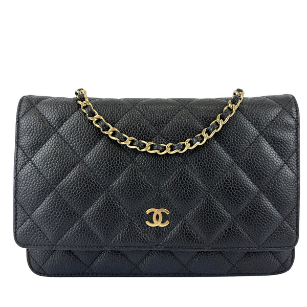 Wallet on Chain in Black Caviar GHW