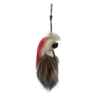 Karlito Pink and Silver Bag Charm