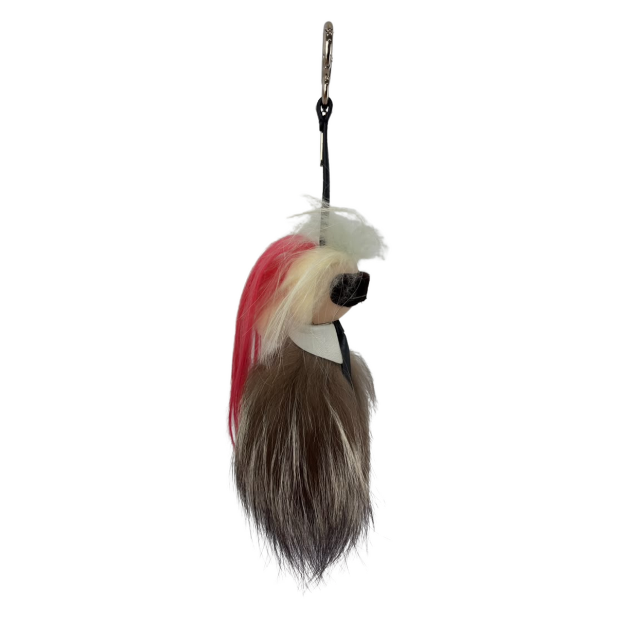 Karlito Pink and Silver Bag Charm