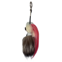 Karlito Pink and Silver Bag Charm