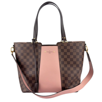 Jersey Tote Damier Ebene Magnolia