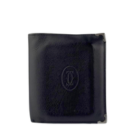 Must Vertical Multi Compartment Wallet in Black