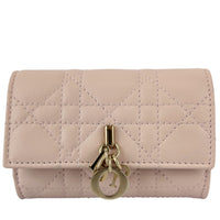 My Dior Glycine Wallet in Powder Pink Cannage Lambskin
