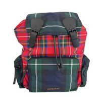 Tartan Patchwork Rucksack Backpack