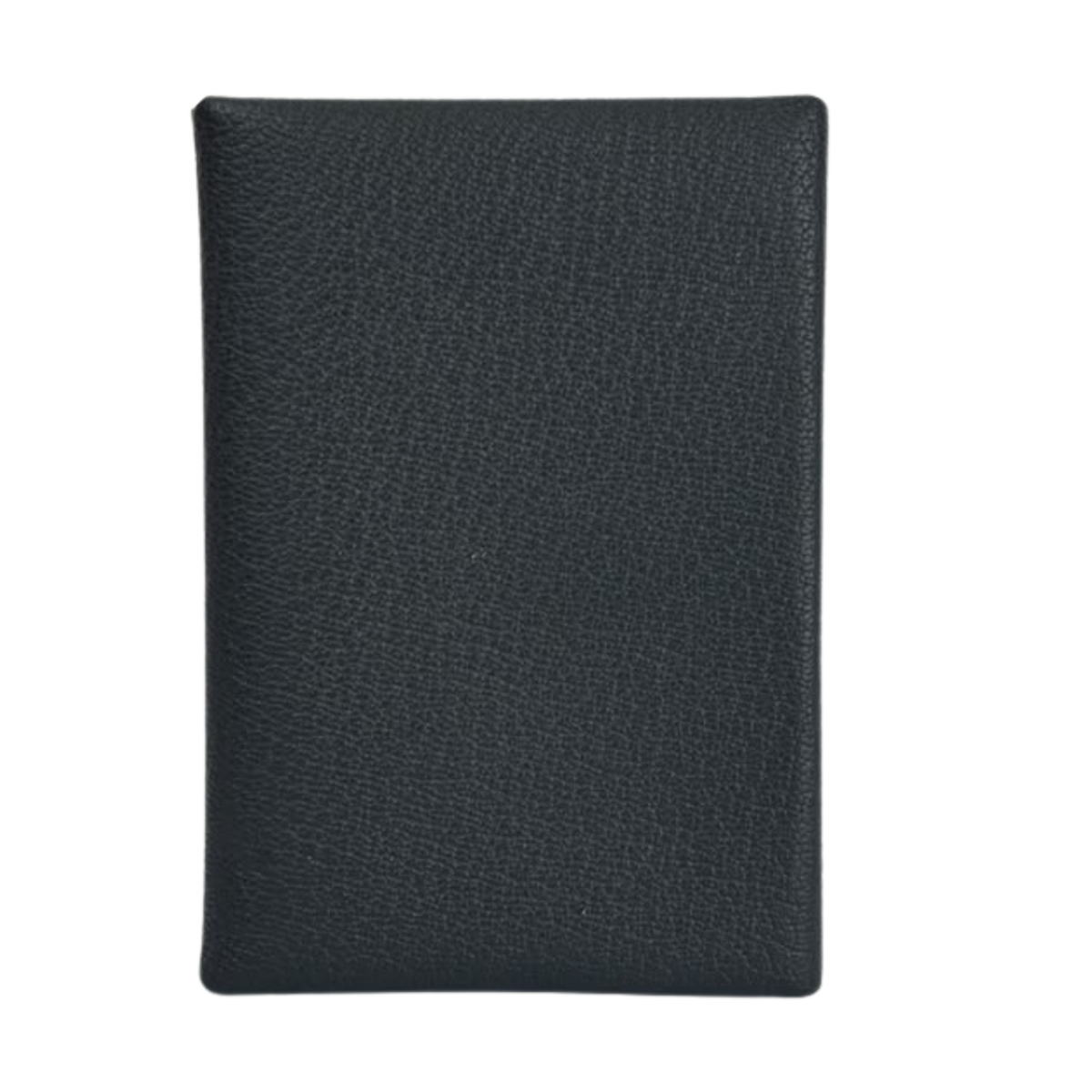 Calvi Duo Card Holder Chevre Mysore Gris Misty / Noir