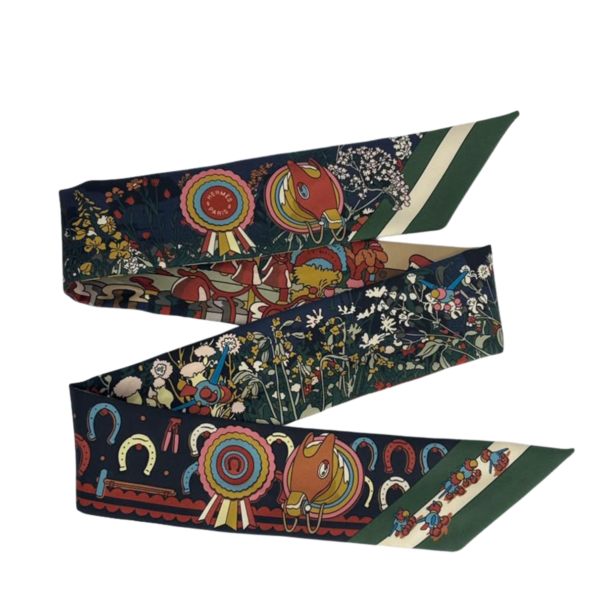 "Pony Pit Stop" Twilly Scarf