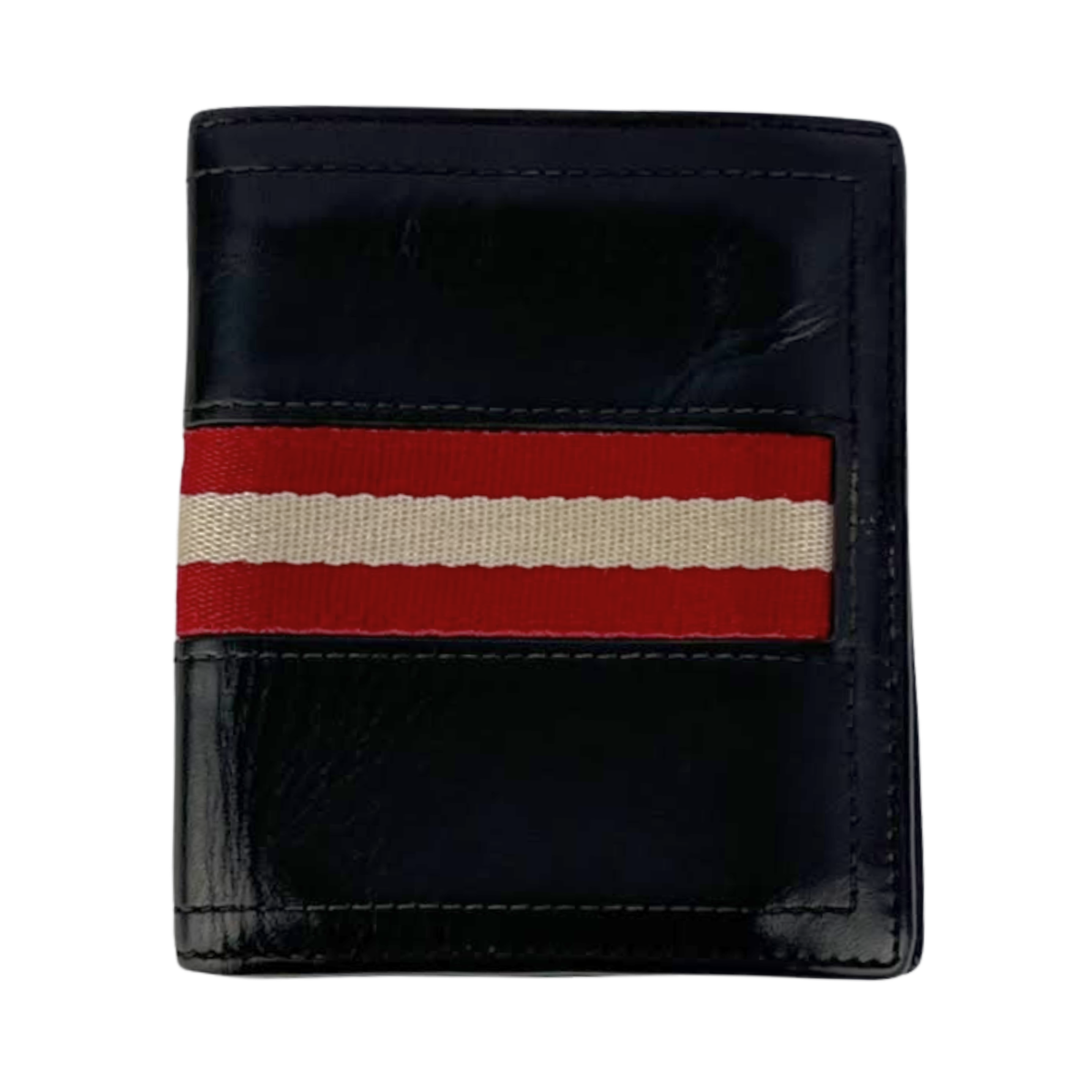 Leather Bifold Wallet in Dark Brown