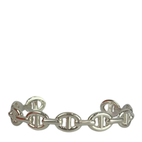 Medium Model Chaîne d'Ancre Enchaînée Bracelet Silver Size SH