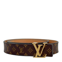 Mini Monogram 25mm LV Initiales Belt Size 80