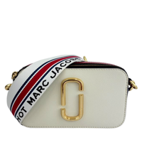 Snapshot Crossbody Bag in Red / White / Black