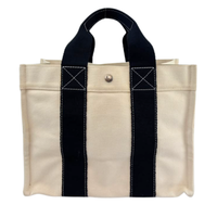 2000s Bora Bora PM Tote in White/Black