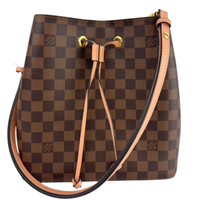 Damier Ebene Neonoe MM Venus Pink