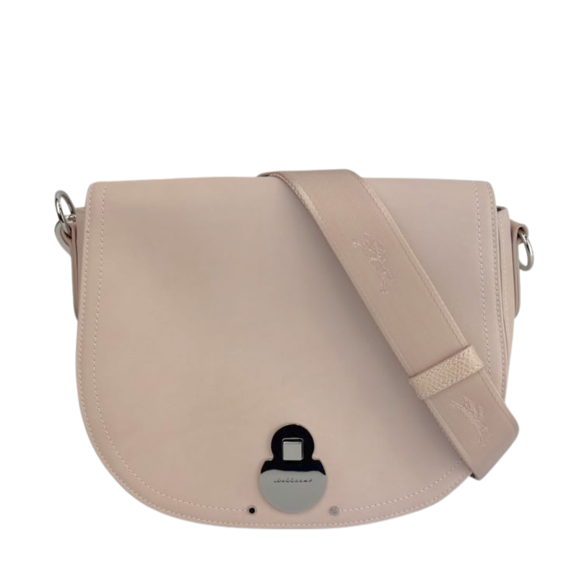 Medium Cavalcade Crossbody in Pink Nude Leather