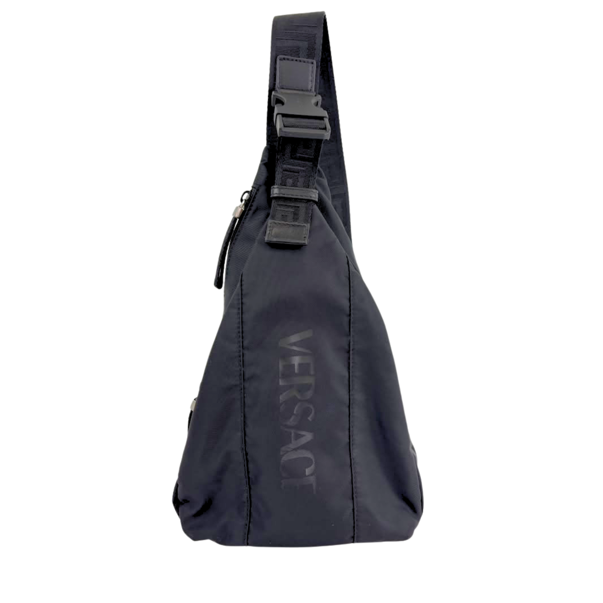 La Greca Nylon Sling Backpack / One Shoulder Crossbody Bag