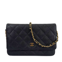 Wallet on Chain in Black Caviar GHW