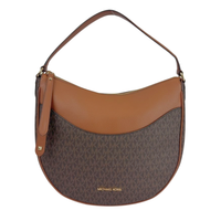 Dover Brown Large Half Moon Shoulder Bag