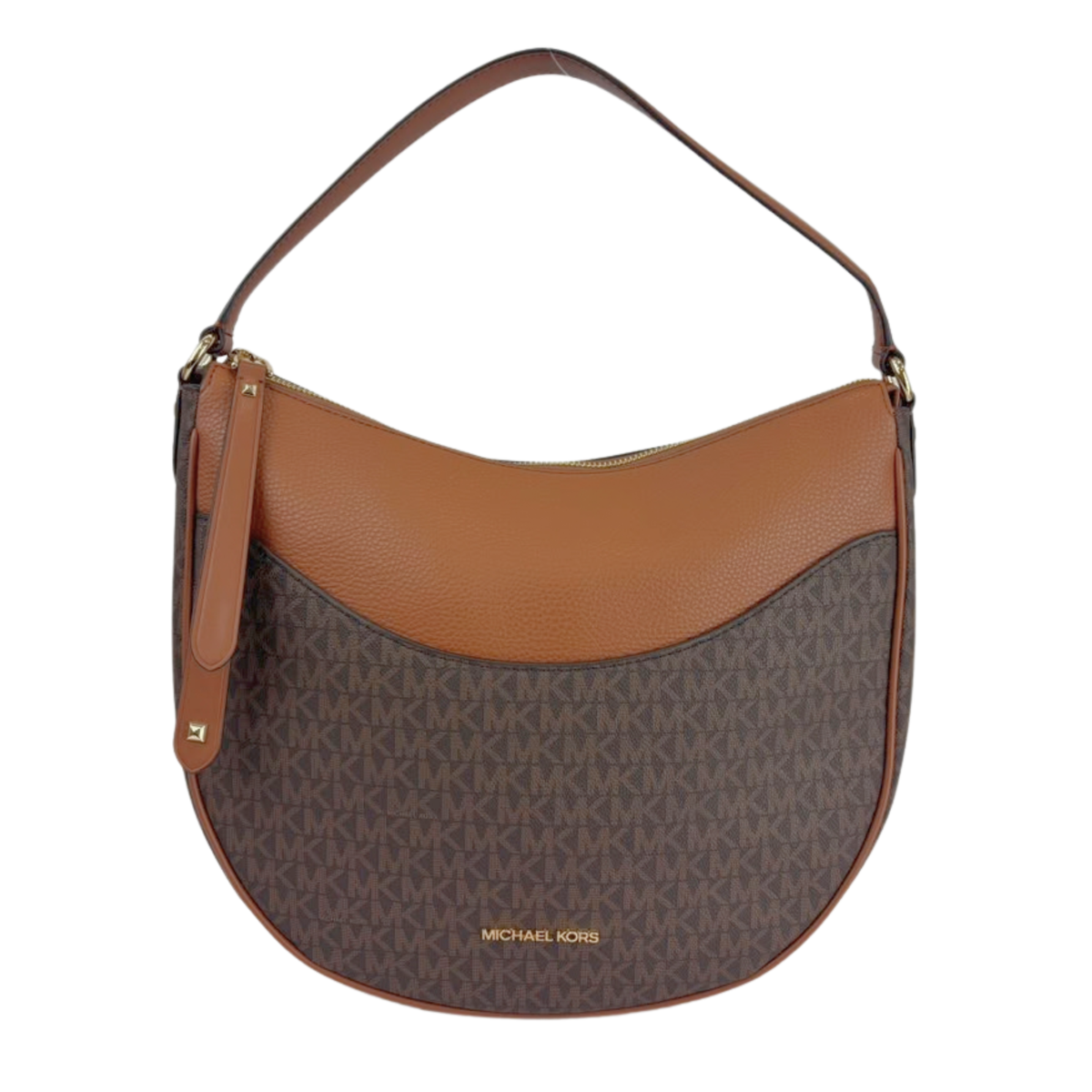 Dover Brown Large Half Moon Shoulder Bag