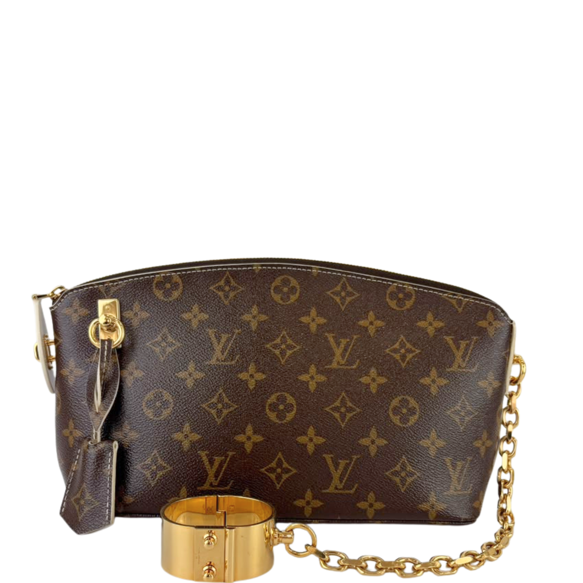 Monogram Shine Fetish Lockit Clutch