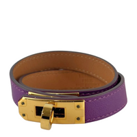 Kelly Double Tour Bracelet in Anemone Swift GHW