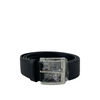 DNP098 Black Saffiano Leather Men's Belt Size 85/34