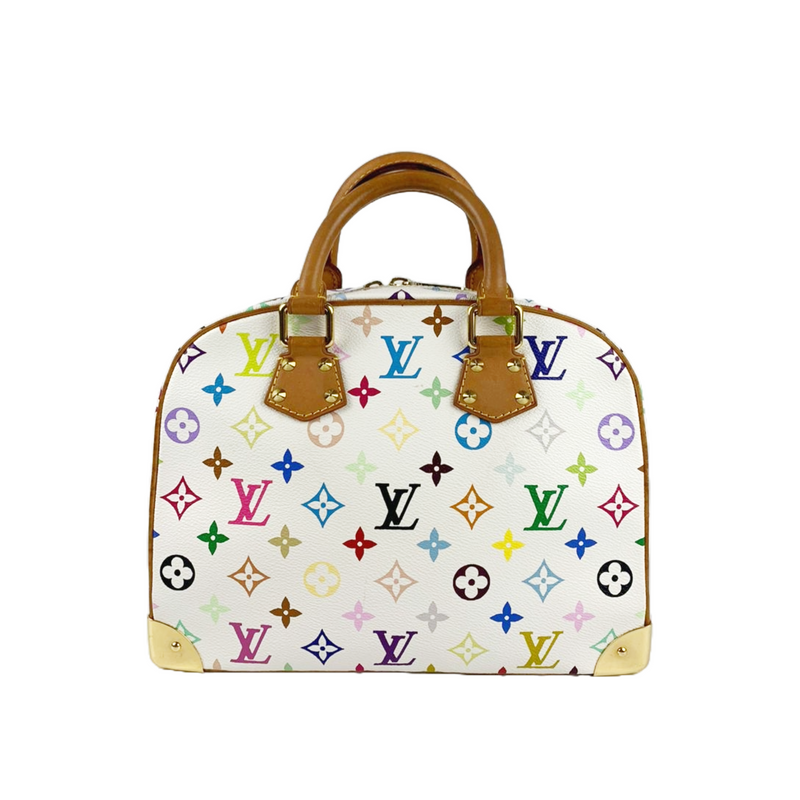 LV x Takashi Murakami Trouville Monogram White Multicolore