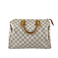 Speedy 30 Damier Azur Canvas