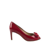 Pola Rosso Patent Calfskin Heels Size 5.5D