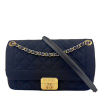 Small Chic with Me Jersey Flap Black