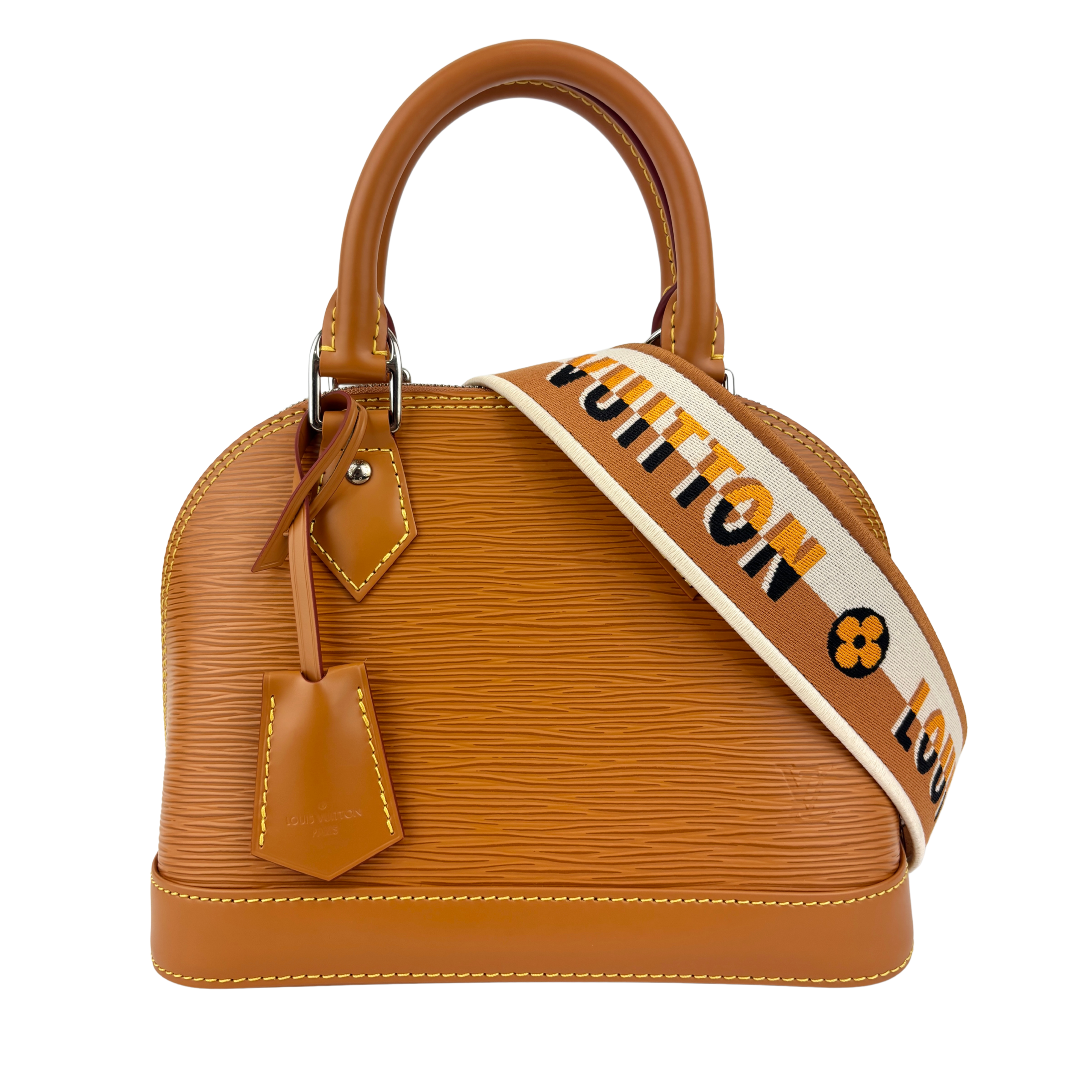 M57540 Alma BB Gold Miel SHW with Jacquard Strap