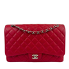 Maxi Single Flap Red Caviar SHW
