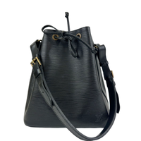 Vintage Petite Noe Black Epi Leather Bucket Bag