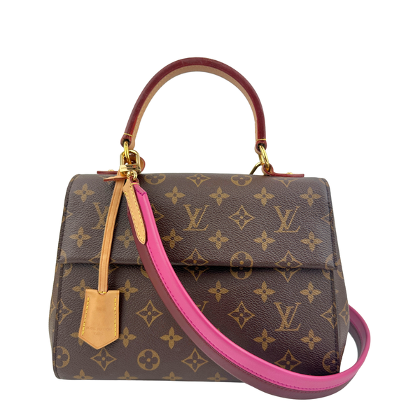 M42738 Cluny BB Monogram Canvas Bordeaux / Fuchsia Bag
