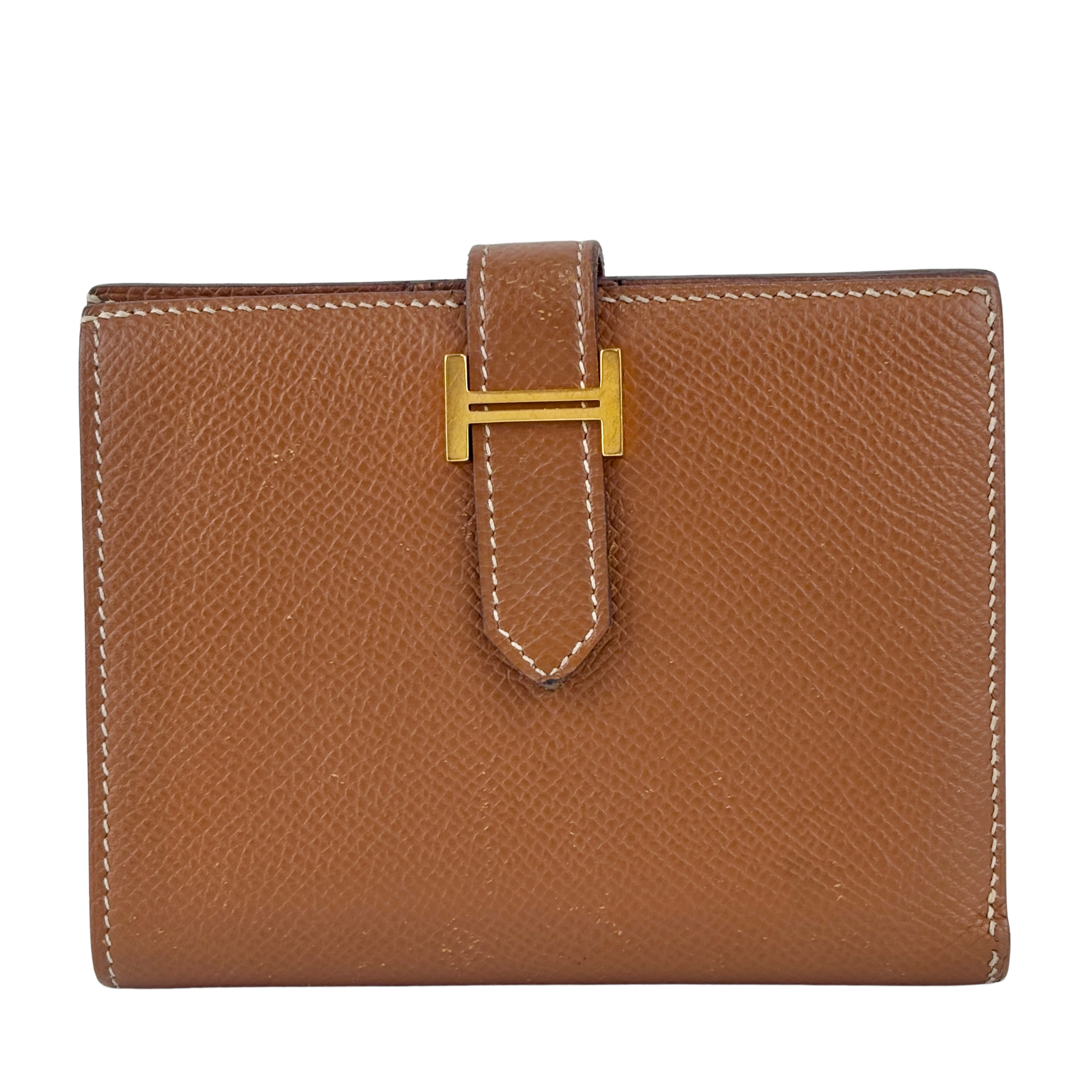 Bearn Compact Wallet in Gold