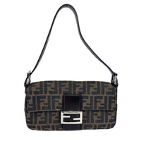 Zucca Tobacco Baguette Shoulder Bag