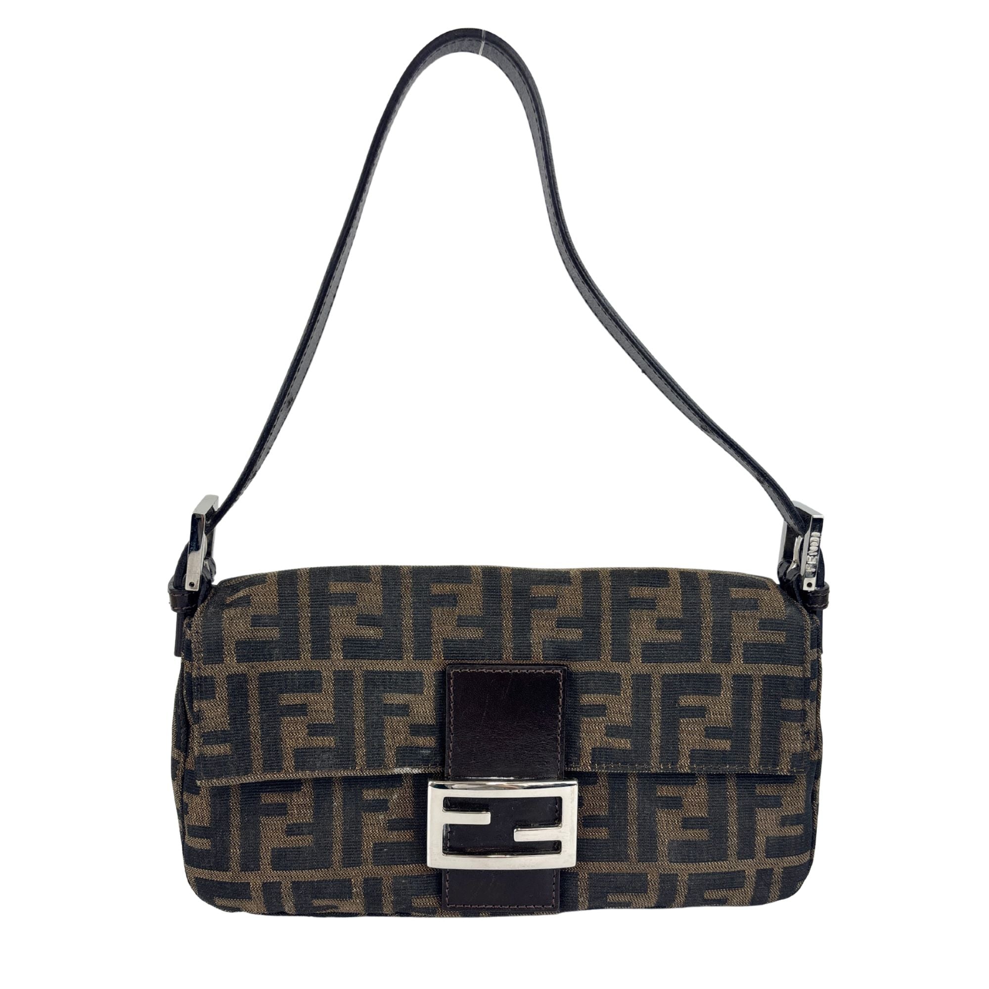 Zucca Tobacco Baguette Shoulder Bag