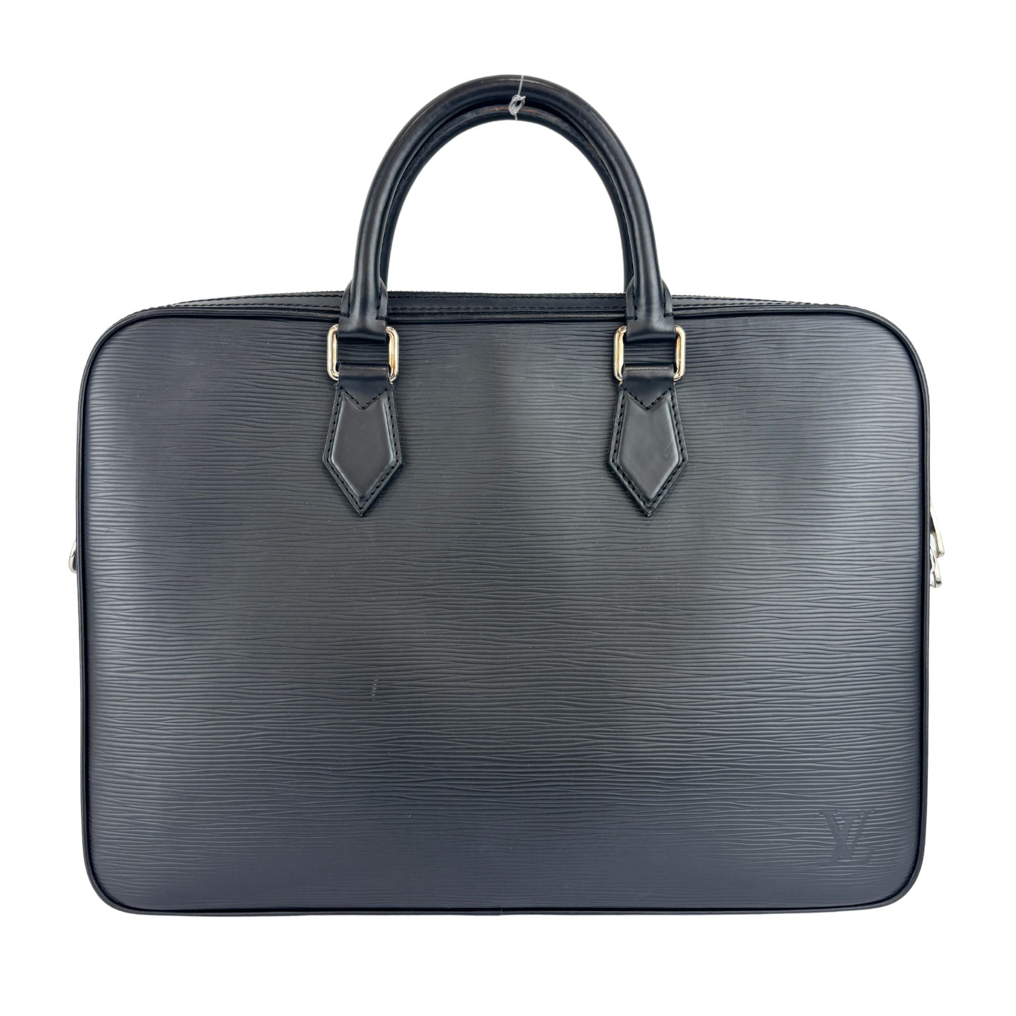 Louis Vuitton Dandy PM Noir Epi Leather Briefcase – Glampot