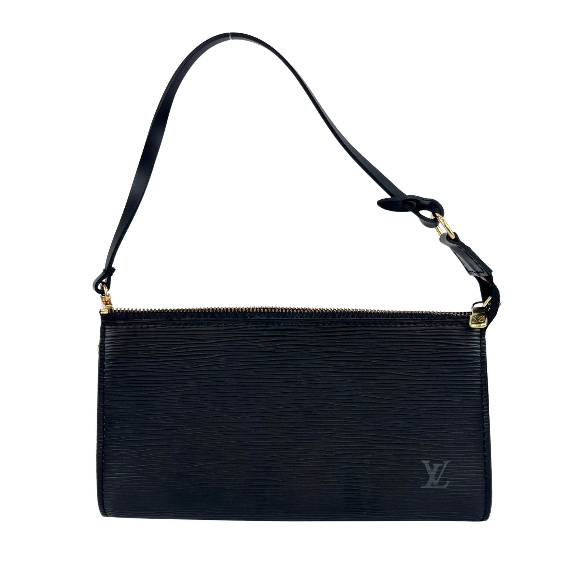 Louis Vuitton Epi Leather Pochette Accessoires Black – Glampot