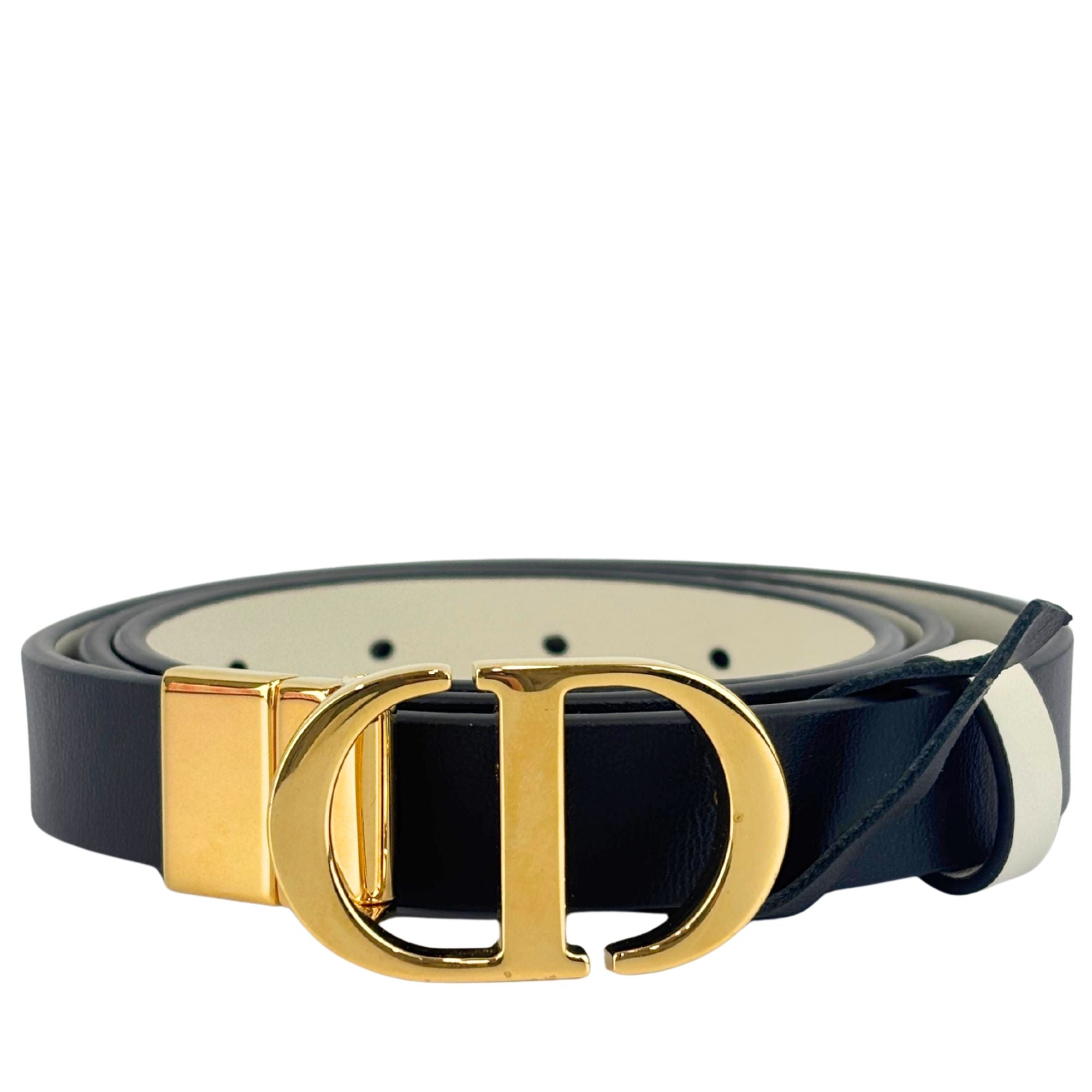 30 Montaigne Reversible Belt Black Size 85