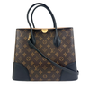 Flandrin Black Monogram Canvas Bag - Glampot