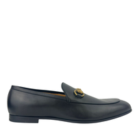 482467 Jordaan Leather Loafers GHW Size 8