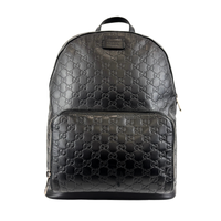 Guccissima Leather Signature Backpack Black