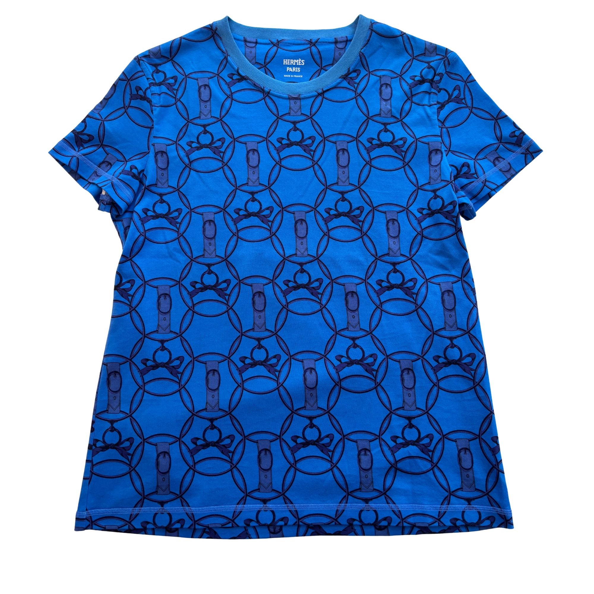 AW2022 La Promenade du Matin T-Shirt Blue Size 36