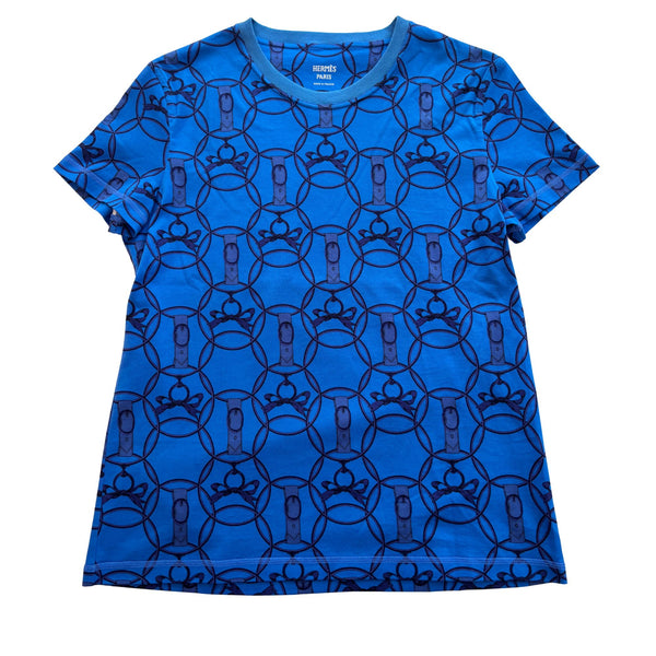 AW2022 La Promenade du Matin T-Shirt Blue Size 36