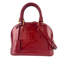 Alma BB Monogram Vernis Pomme d'Amour