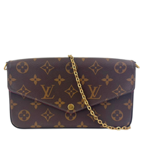 M61276 Pochette Félicie GM Monogram Canvas Fuchsia