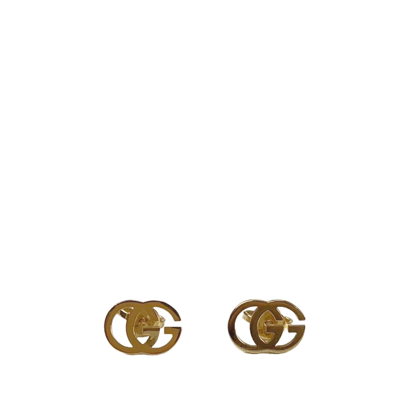 GG Running Stud Earrings 18K Gold