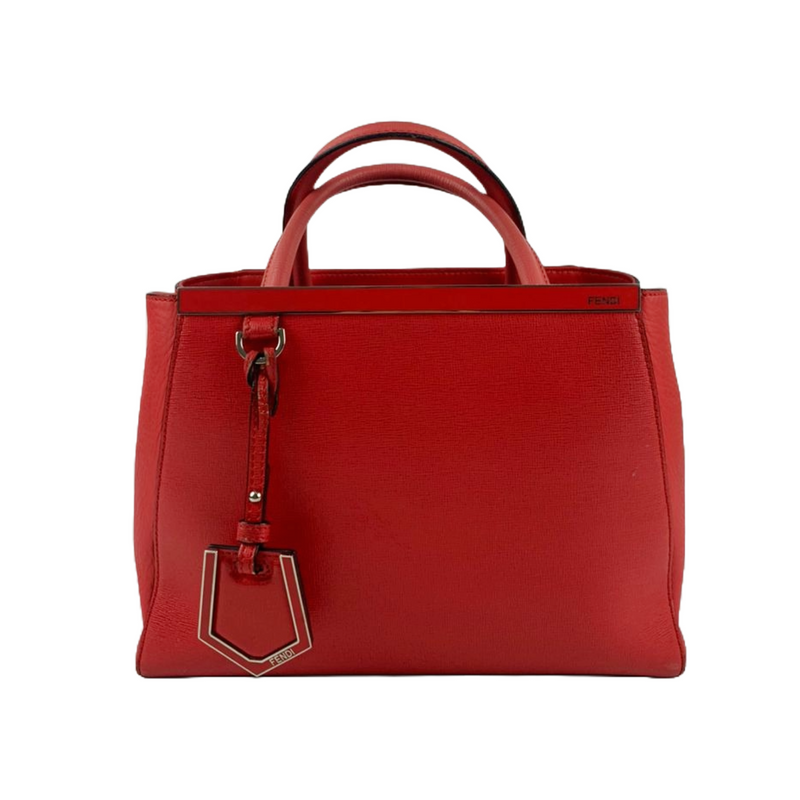 2jours Medium Red Tote