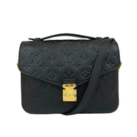 Pochette Metis in Noir Monogram Empreinte Leather